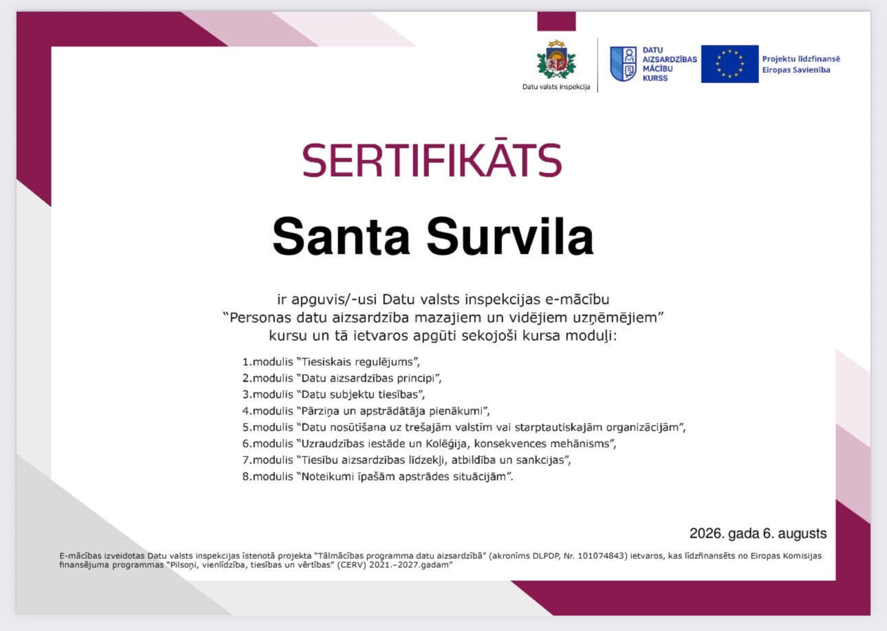 Datu aizsardzība uzņēmumiem